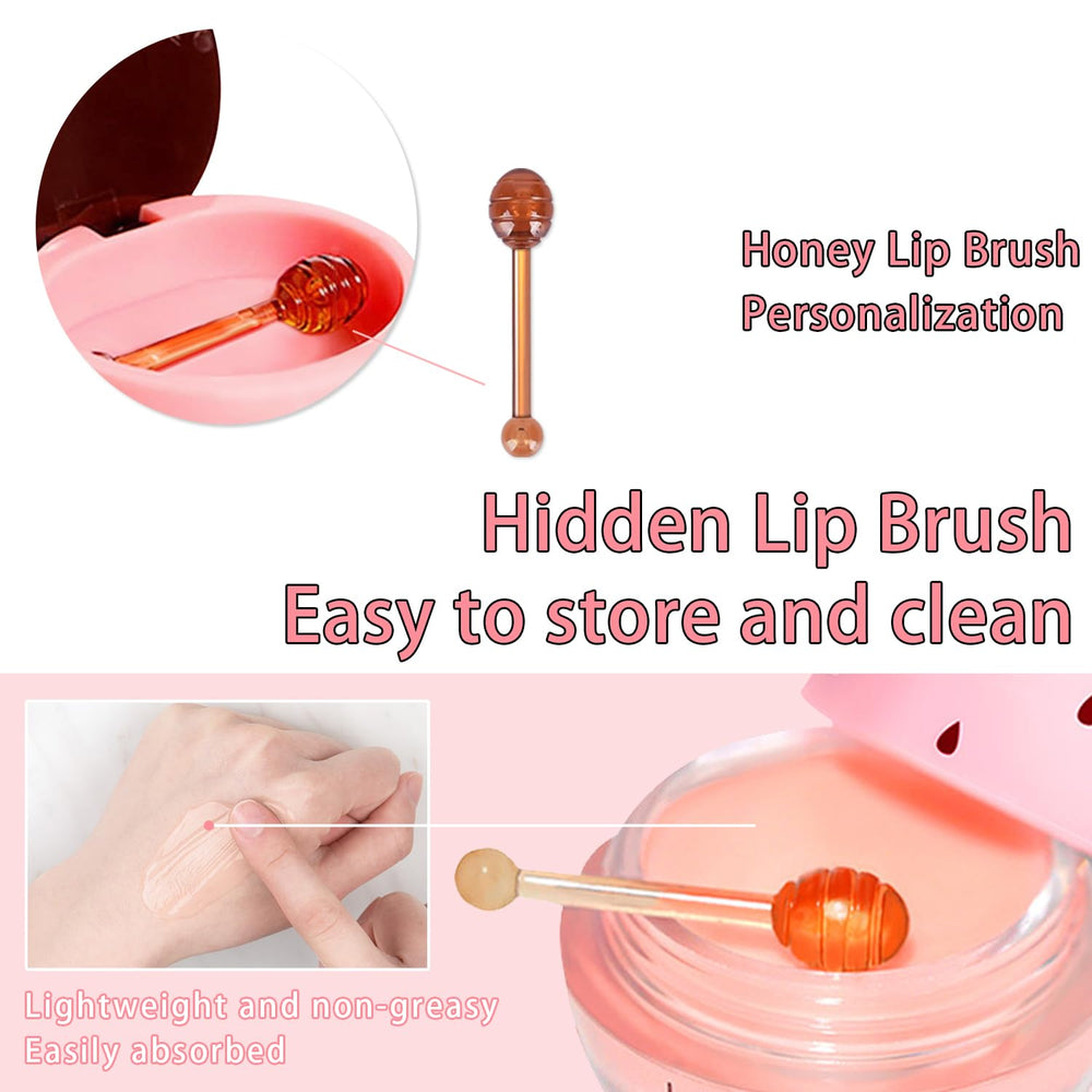 Meilury Portable Lip Mask travel compact for on-the-go hydration.