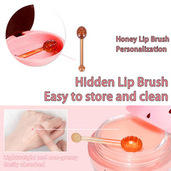 Meilury Portable Lip Mask travel compact for on-the-go hydration.