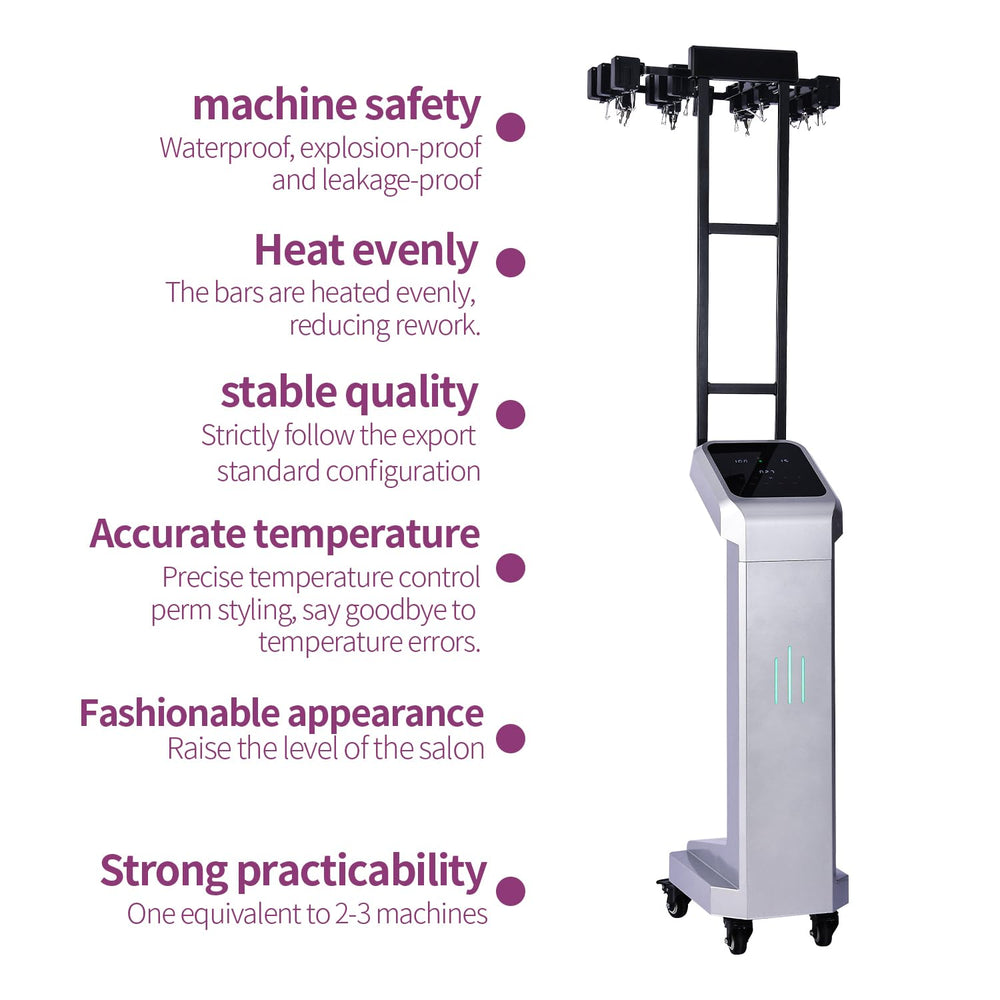 Meizhouhu ceramic styling stand supports stable salon-ready placement