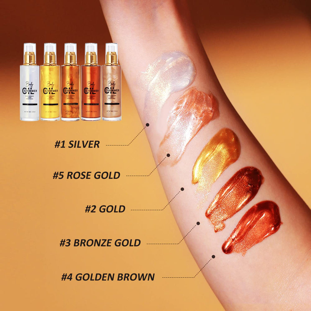 Melemando Shimmer on legs creates moonlit radiance