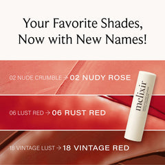 Melixir Vegan Lip Butter smooth application across lips with minimal stickiness.