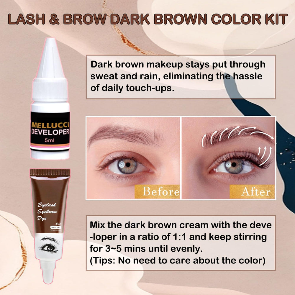 MELLUCCI lash lift kit glue for secure lash adhesion during lift