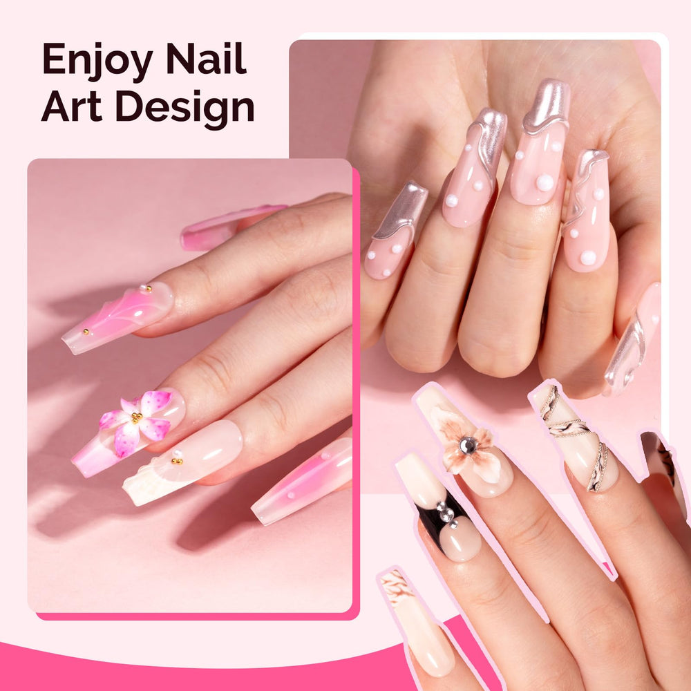 MelodySusie 3D nail sculpting pen enabling precise pattern shaping at home