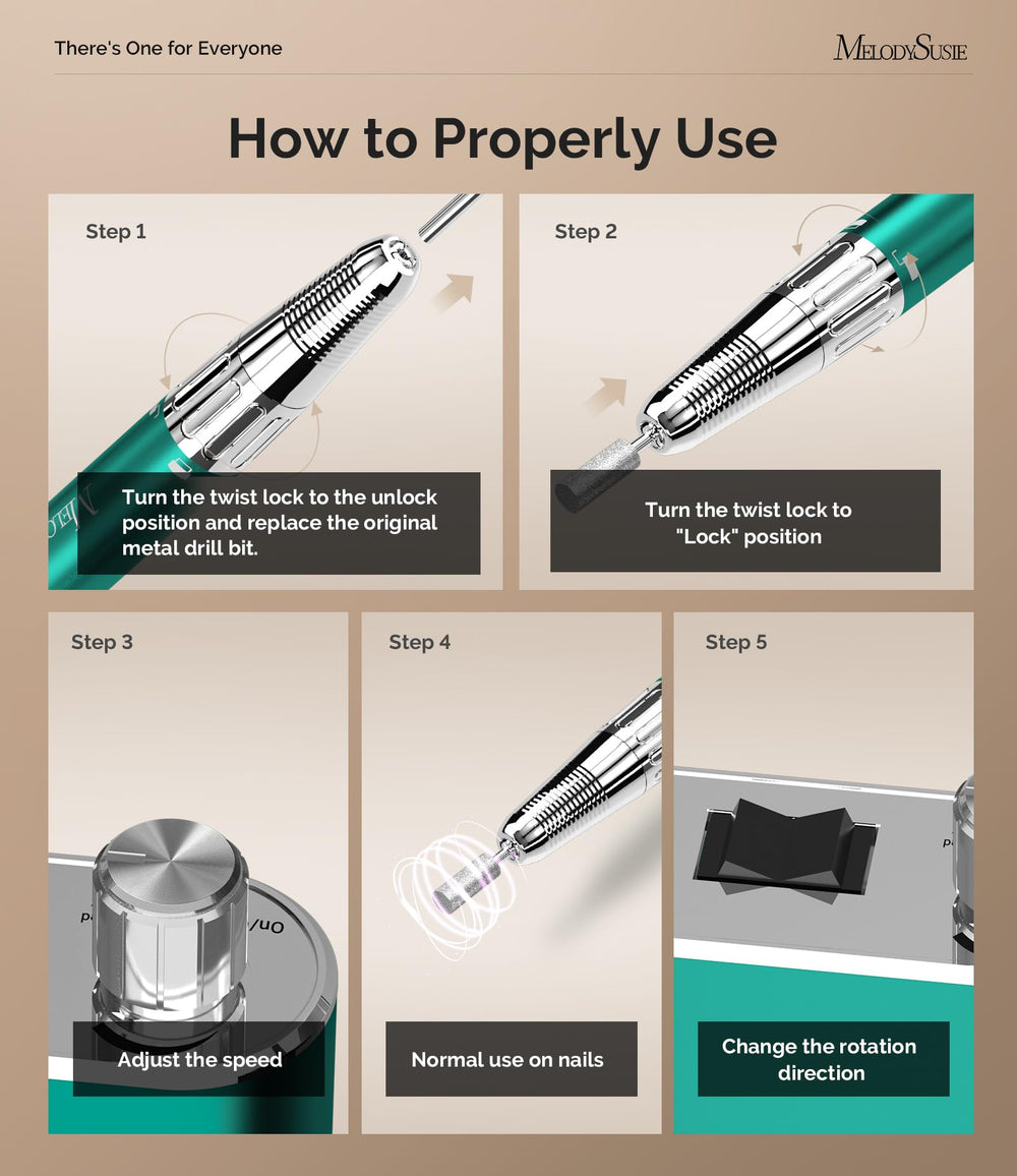 Eight-piece bits kit for trimming, grinding, carving, and polishing