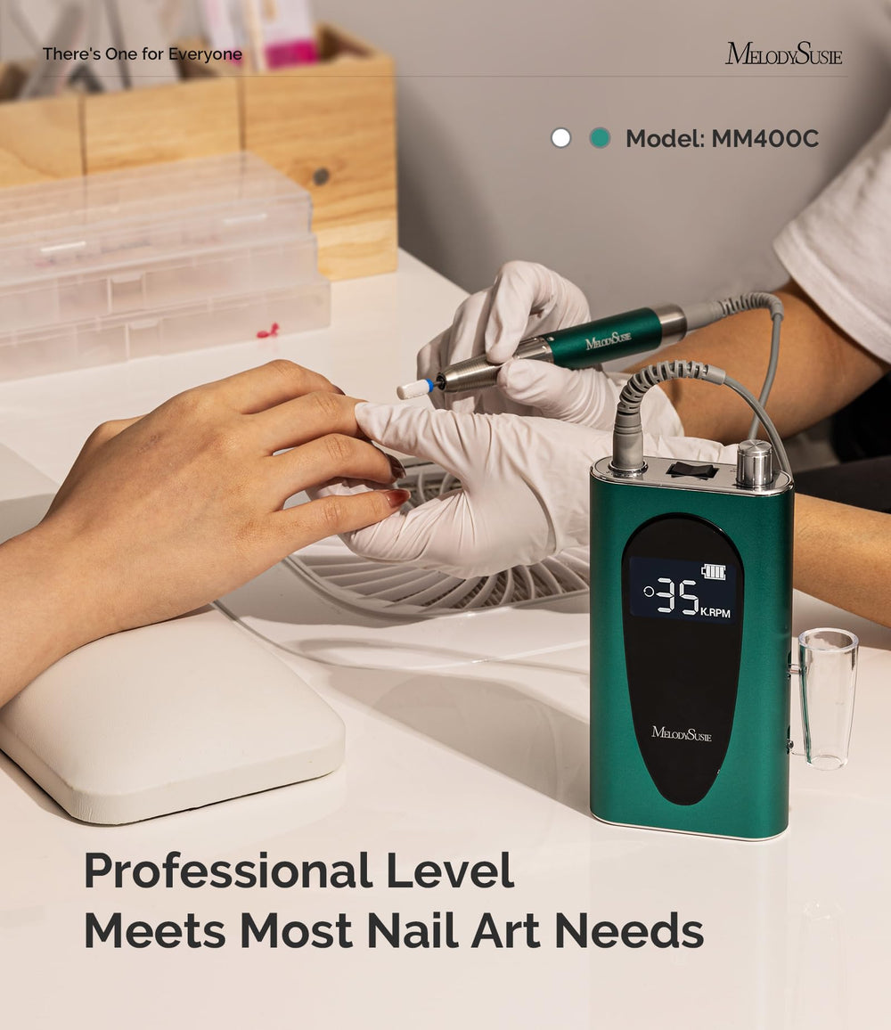 Lightweight handpiece reduces fatigue during long sessions