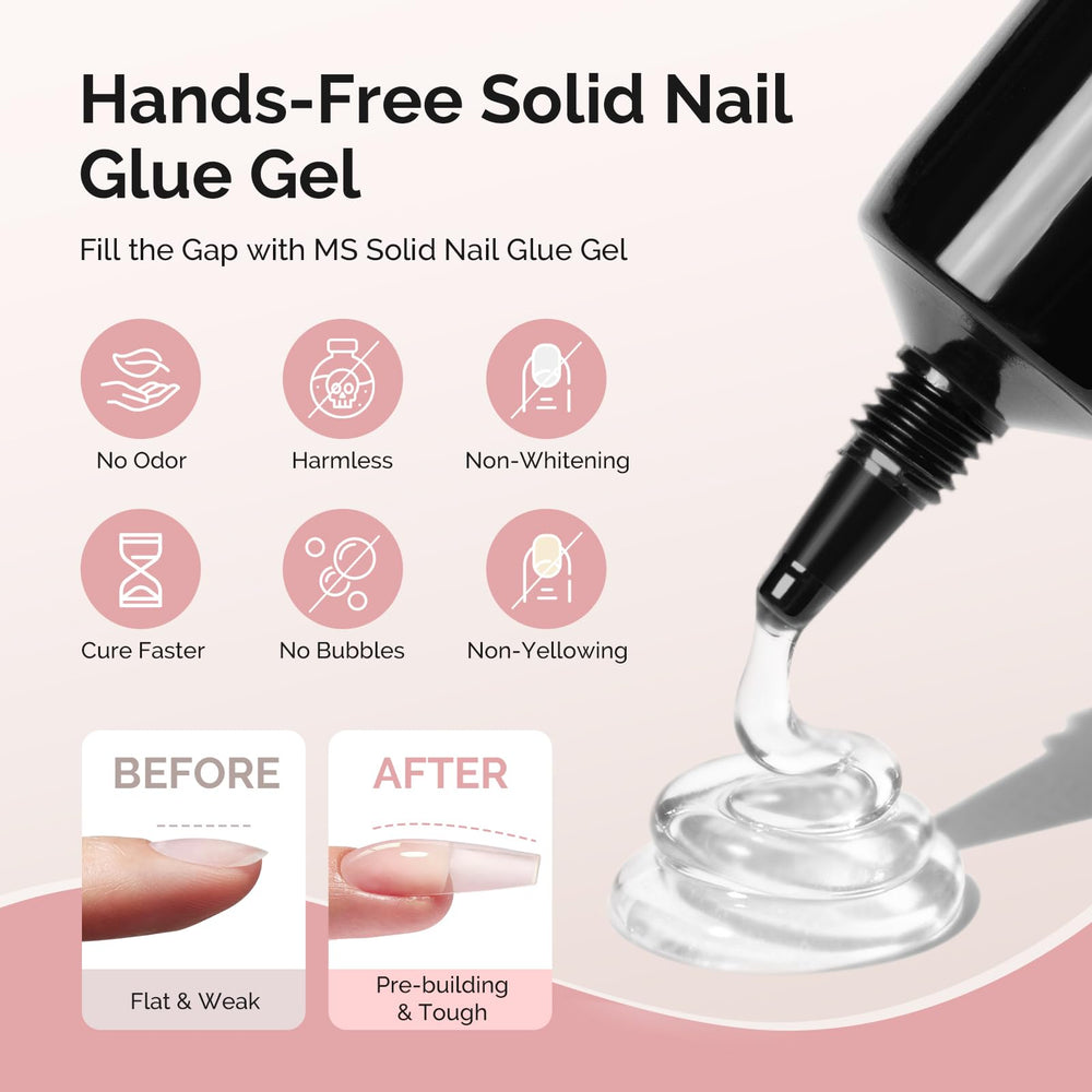 MelodySusie 15-size tips ensuring a universal fit for most nails