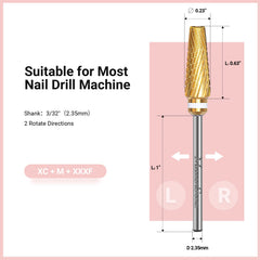 MelodySusie 3-32inch shank carbide-tungsten fits most drills
