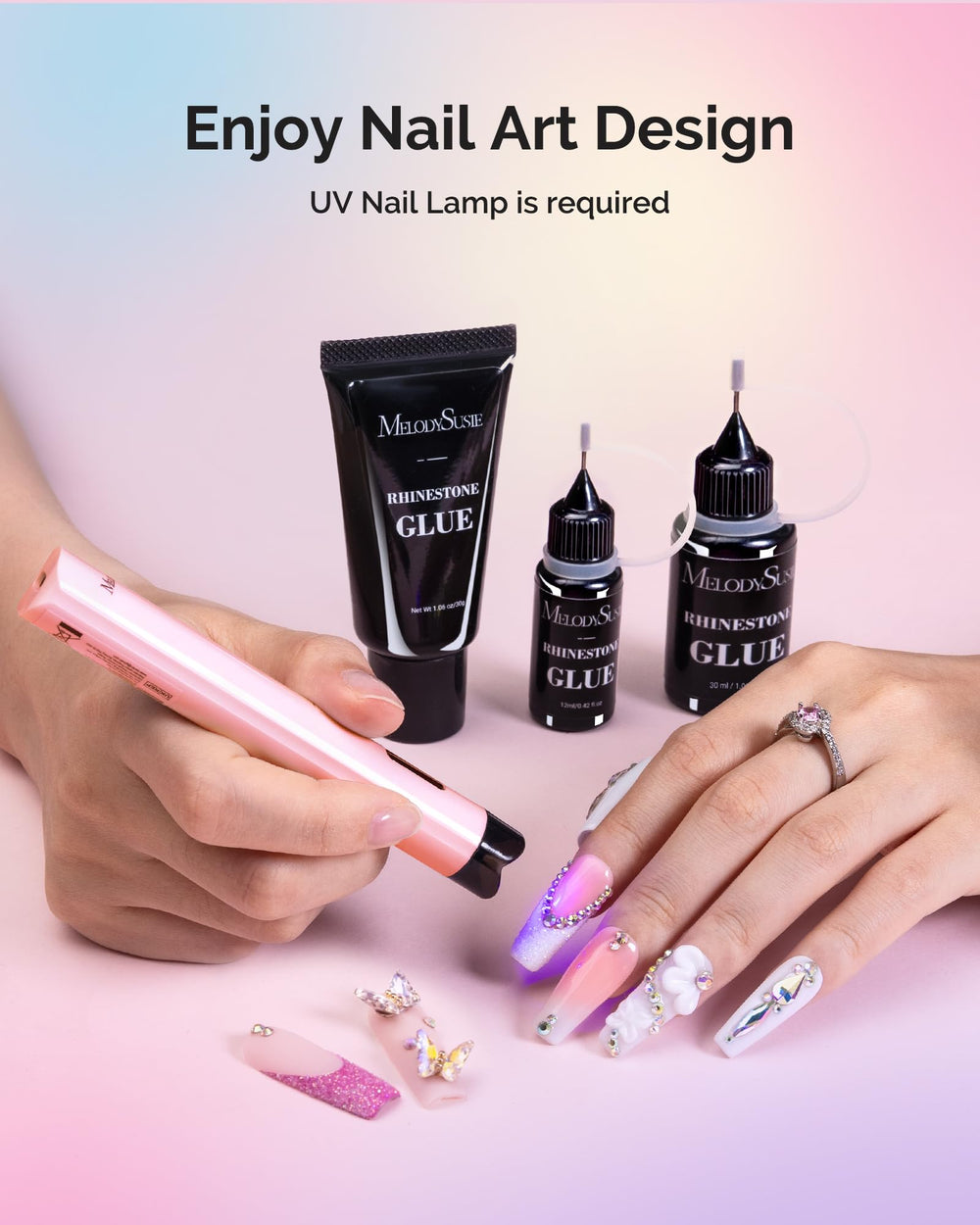 MelodySusie ART01R gift-ready package for nail art gifts