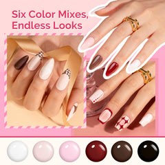 MelodySusie black gel polish for chic professional nails