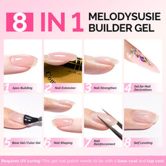 UV/LED cure in 90–120 seconds for efficient manicure sessions.
