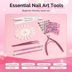 MelodySusie cuticle-tools for precise prep and clean edges.