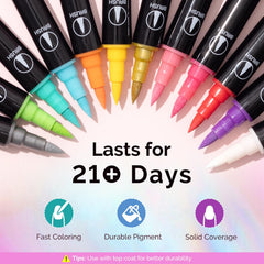 MelodySusie dot and stripe design pens expand manicure patterns