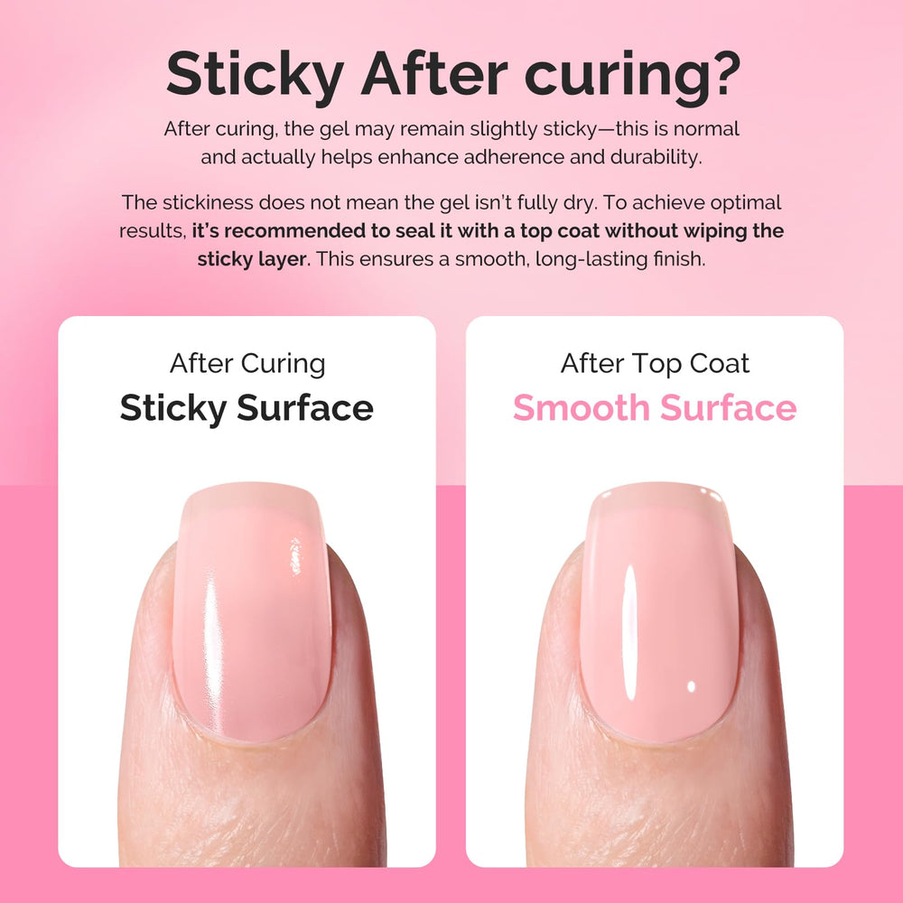 MelodySusie Hema Free Builder Gel bottles emphasize low odor formulation
