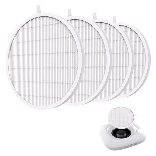MelodySusie nail dust collector filter 4-pack for clean air during filing.