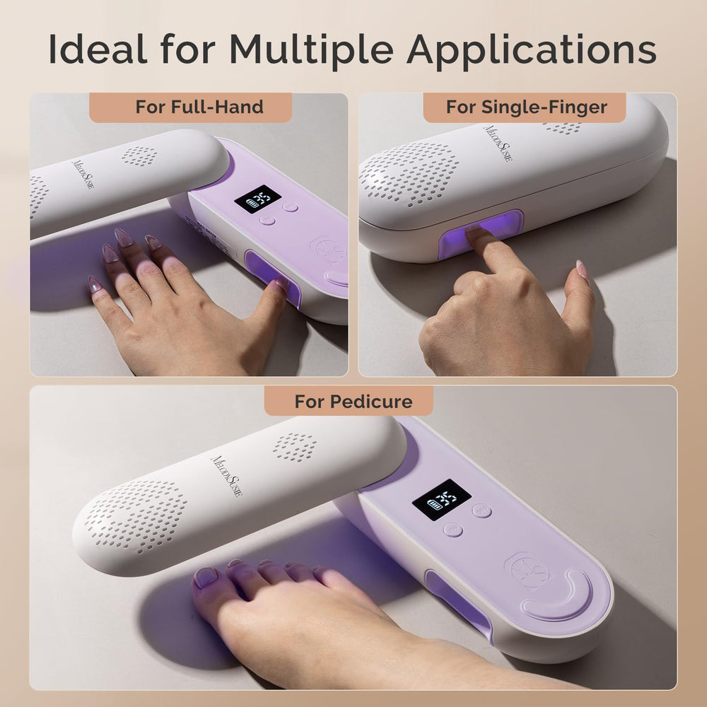 MelodySusie P-PLUS20F pink color variant brightens a nail station.