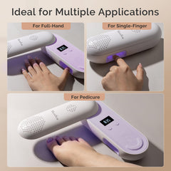 MelodySusie P-PLUS20F pink color variant brightens a nail station.