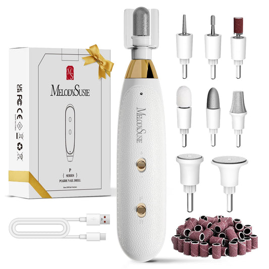 MelodySusie PC650E cordless E-file kit for precise at-home nail care.