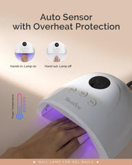 Three timer settings on MelodySusie Plus30F provide precise curing control.
