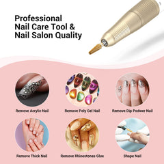 MelodySusie Professional nail bits pack for salon-grade results