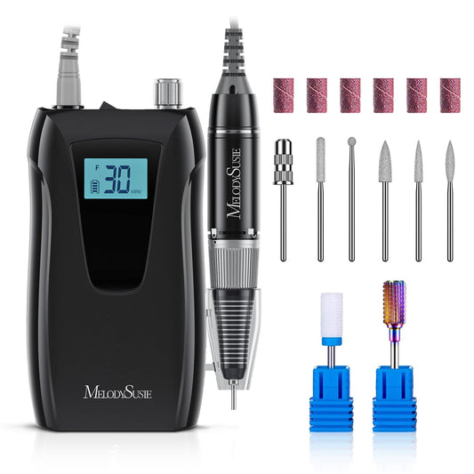 MelodySusie SC320D clip-on nail drill for smooth shaping up to 30000 RPM