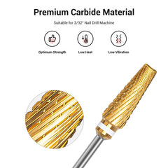 MelodySusie Upgrade 5in1 bottom-layer acrylic-gel bit for acrylic prep