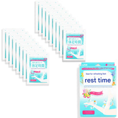 MENBLY Li-on cooling foot patch on feet provides soothing relief and hydration.