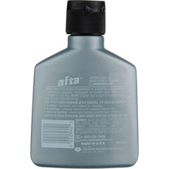 Mennen Afta after shave conditioner close-up shows the conditioning formula