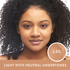 Mented Cosmetics Stick Foundation creamy texture blends quickly.