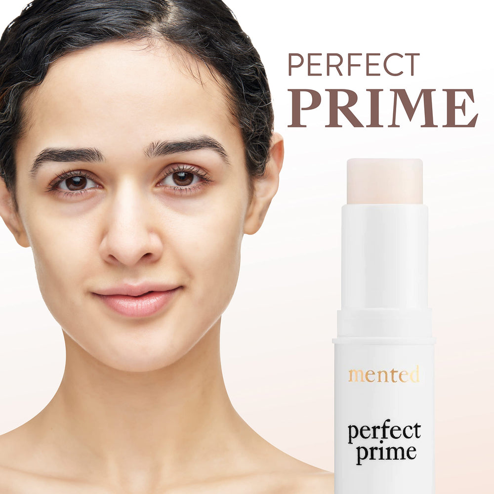 Mented Primer Stick delivers pore blur with soft-focus powders under makeup.