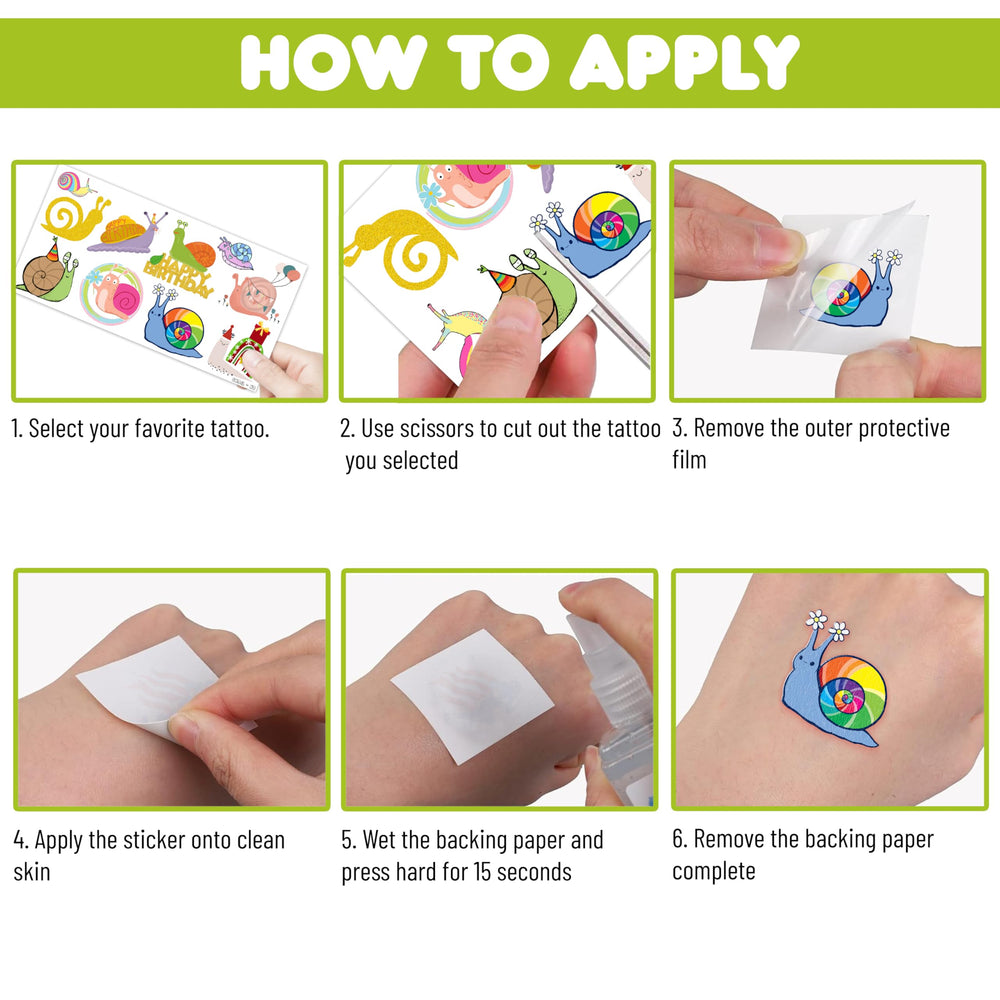 MeoIsDaBest illustration of tattoo transfer steps for easy use