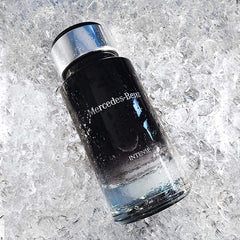Mercedes-Benz Intense packaging exudes premium allure, ideal for gifting.