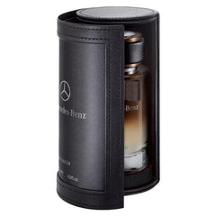 Mercedes-Benz Le Parfum leather case adds premium dresser appeal.