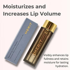 Merit Signature Lip Sunday matte finish for modern sophistication.
