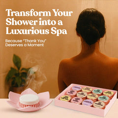 MESMOS eucalyptus menthol shower steamer pack for a cooling, invigorating boost.