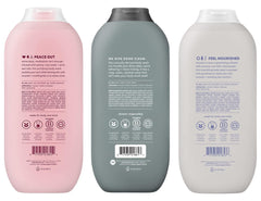 Method Body Wash Sampler Bottles on display present Pure Peace, Sea and Surf, Simply Nourish