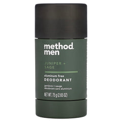 Method Juniper Sage deodorant bottle offers all-day freshness with a clean, natural scent.