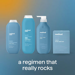 Arctic shower ambience with Method Men Body Wash Glacier Granite