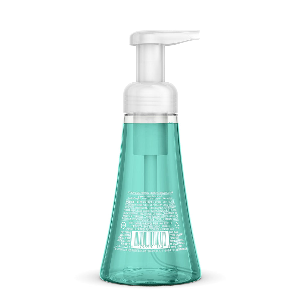 Method Waterfall refill bottle designed for easy top-ups of dispensers.