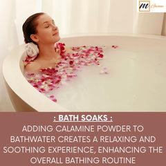 mGanna Calamine Clay Powder in a soap base for handmade bars.
