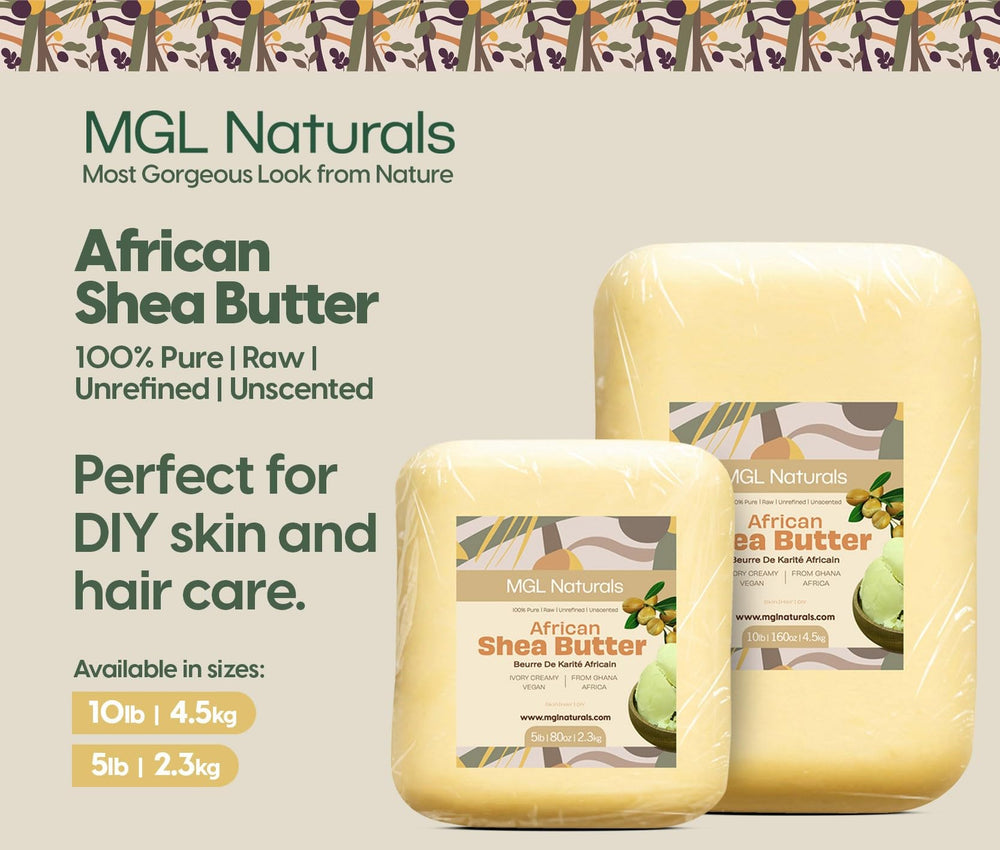 MGL Naturals DIY beauty recipes using shea butter