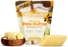 MGL Naturals ivory shea butter close-up for skin and hair hydration
