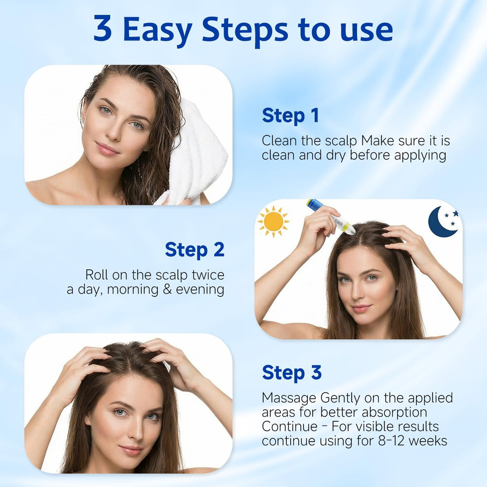 MGVAASURC roll-on visuals show easy daily scalp care