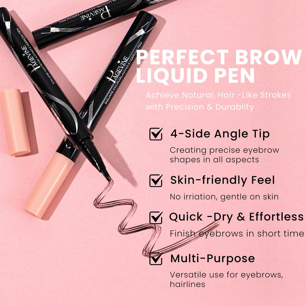 Mgviiiva Eyebrow Pen easy-to-use tool for effortless brow shaping.