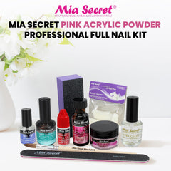 Mia Secret liquid monomer closeup showing professional-grade formula for consistent results