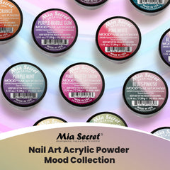 Mia Secret Mood peach-ivory powder for creamy nude shades with subtle shift.