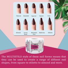 Mia Secret Multistilo 500-piece set packaged for affordable, repeatable shaping.