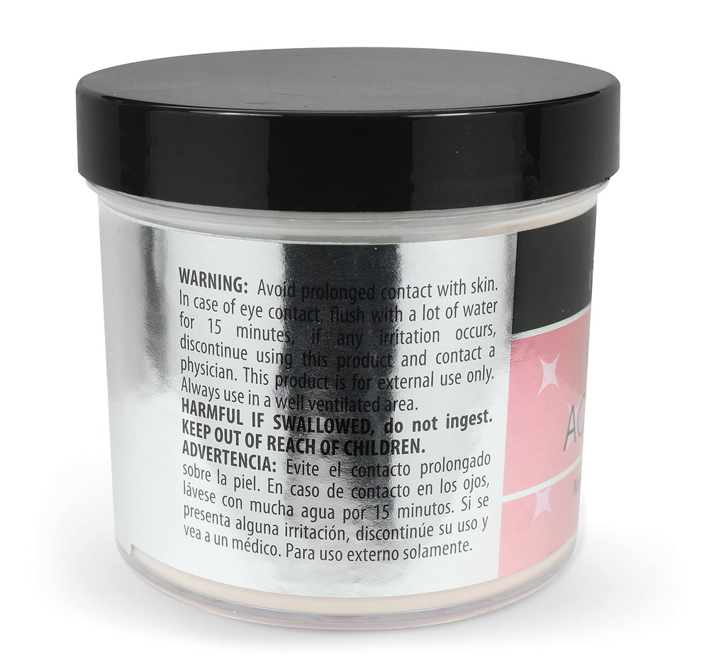 Mia Secret nail extension cover rose powder smooth flow for bed building.