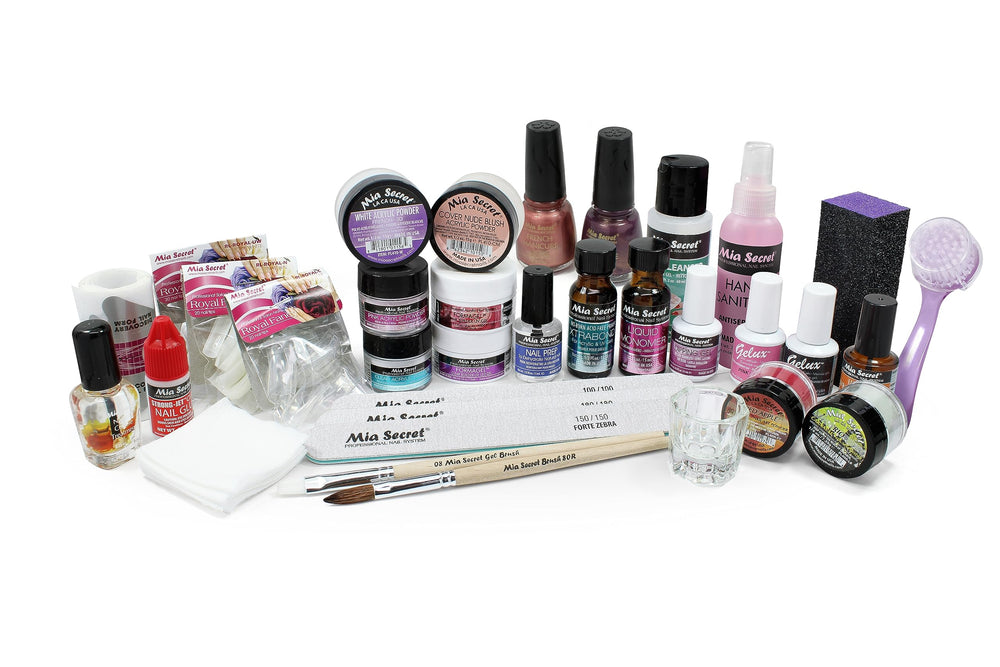 Mia Secret nail prep and primer image for strong adhesion.