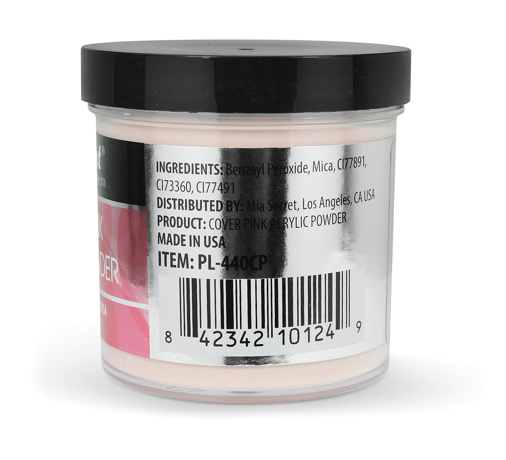 Application step with Mia Secret COVER PINK demonstrates smooth layer building.