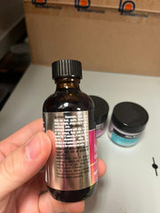 Compact packaging shows precise dimensions for easy storage.